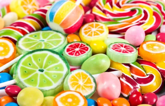 OEM 사탕 제작자 주문 크리스마스 Lollipop 분류된 과일 풍미 소용돌이 Lollypop