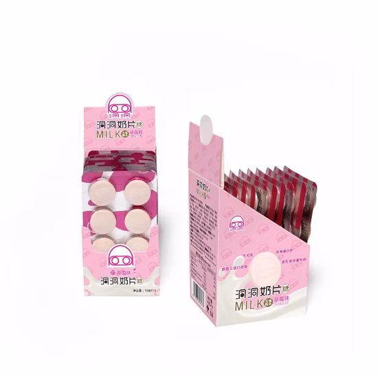 뜨거운 판매자 우유 맛 사탕 질긴 달콤한 Milktablet 사탕
